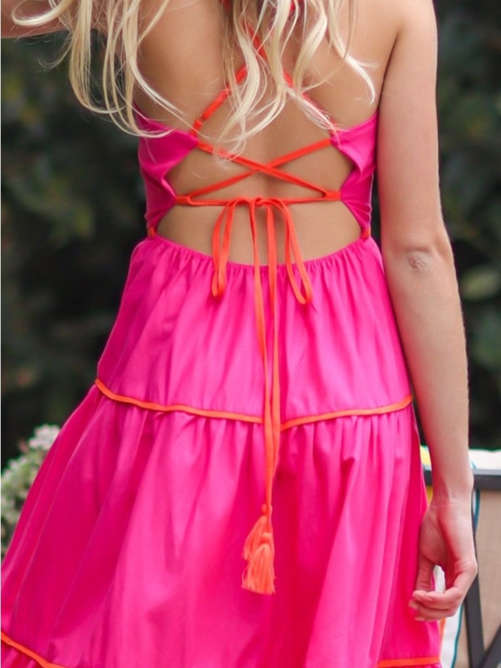 Pink Maxi Dress Aakaa - Picture 14 of 14